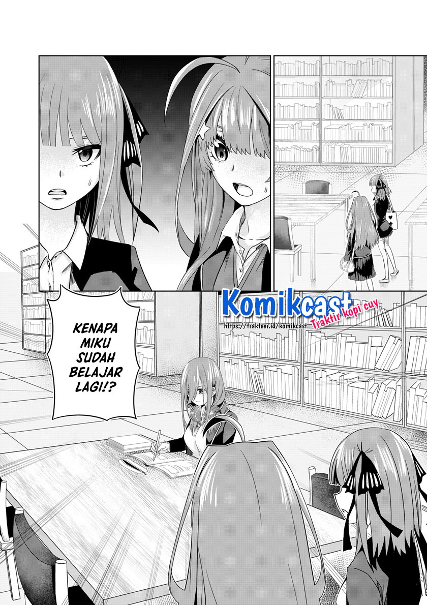 Baca Go-toubun no Hanayome Chapter 123.4 Gambar 2
