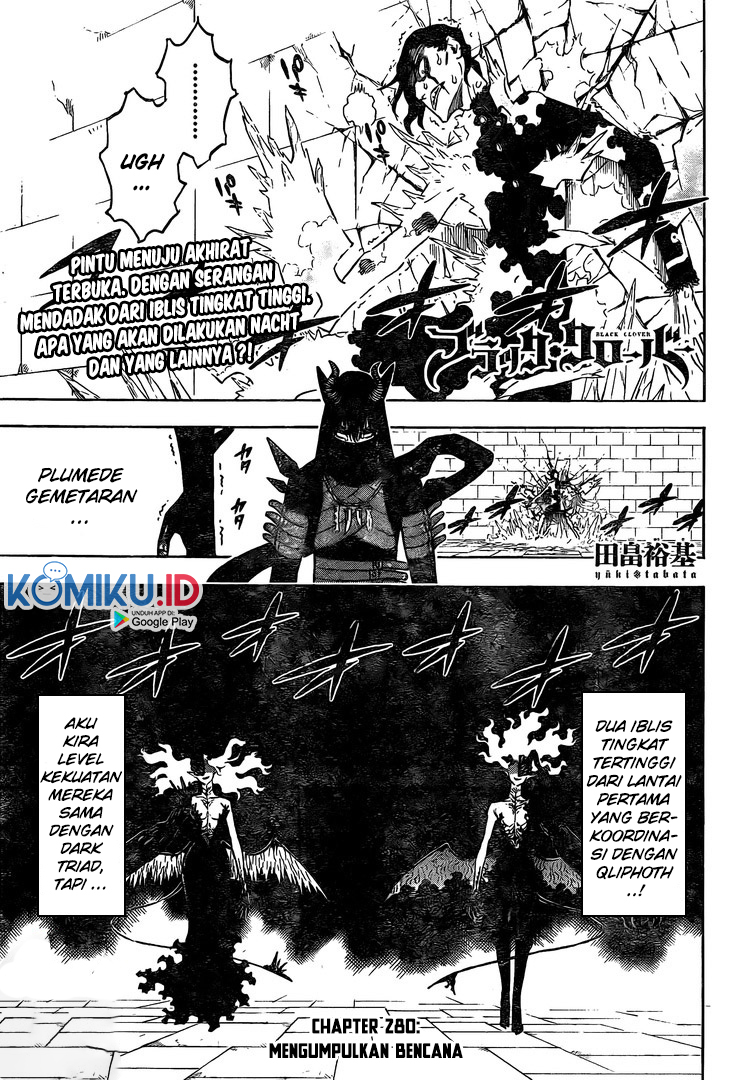 Baca Manga Black Clover Chapter 280 Gambar 2