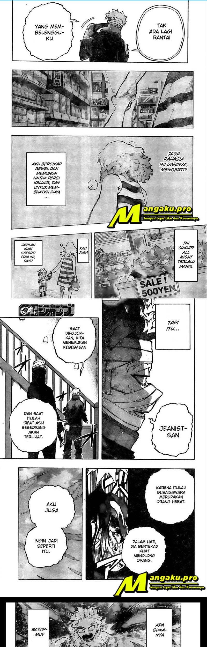 Boku no Hero Academia Chapter 299 Gambar 9