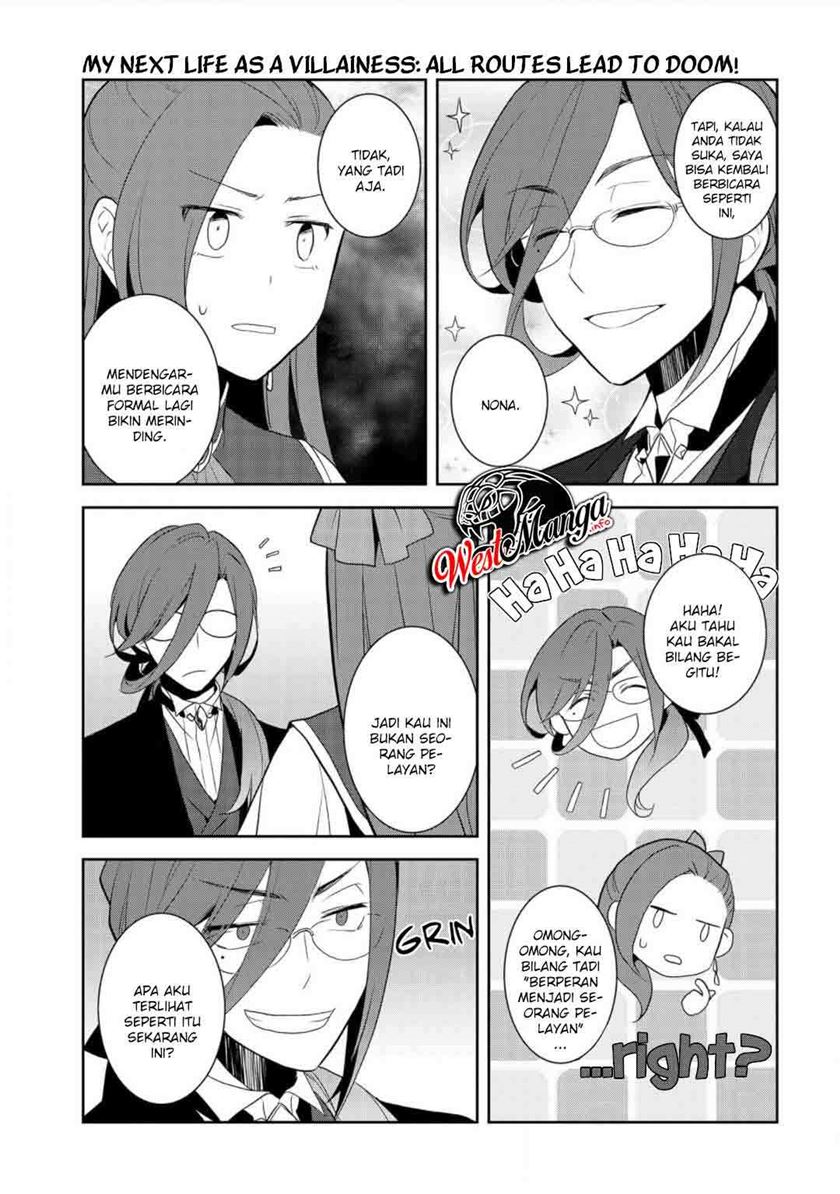 Otome Game no Hametsu Flag shika nai Akuyaku Reijou ni Tensei shite shimatta Chapter 32 Gambar 5