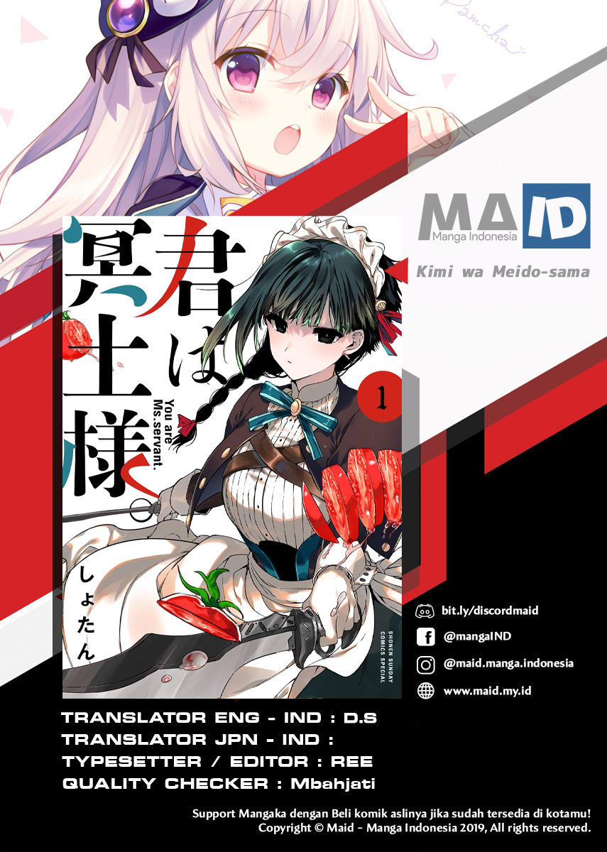 Baca Komik Kimi wa Meido-sama Chapter 08 Gambar 1