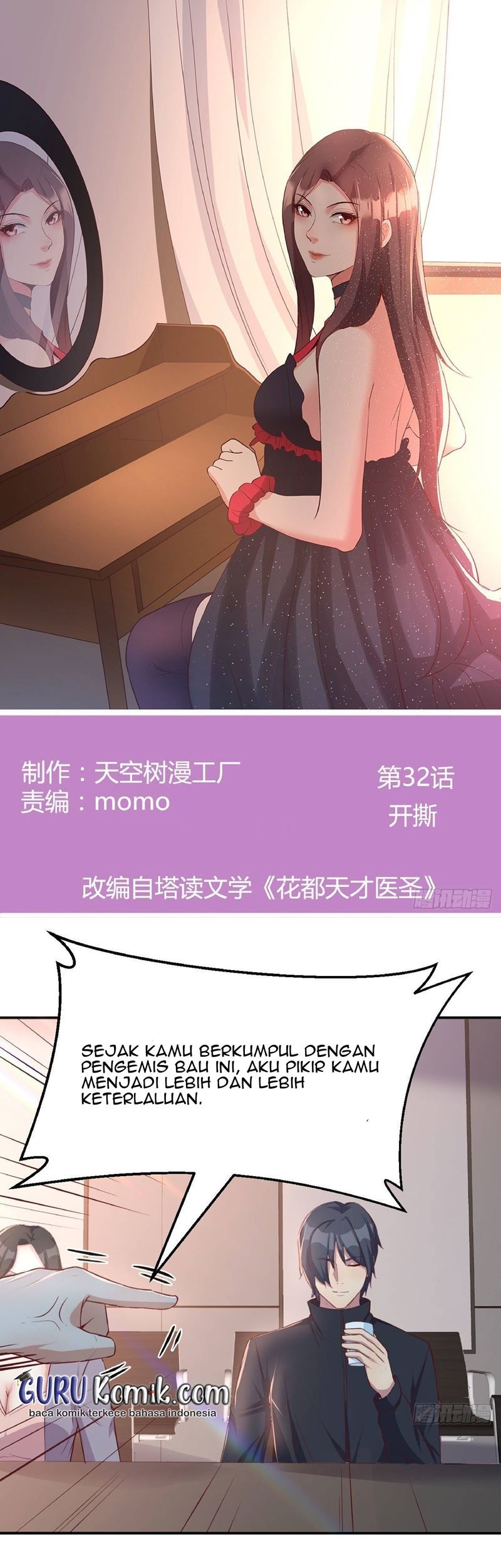 Baca  Full-level Peach Blossom Acupuncturist Chapter 32 Gambar 2