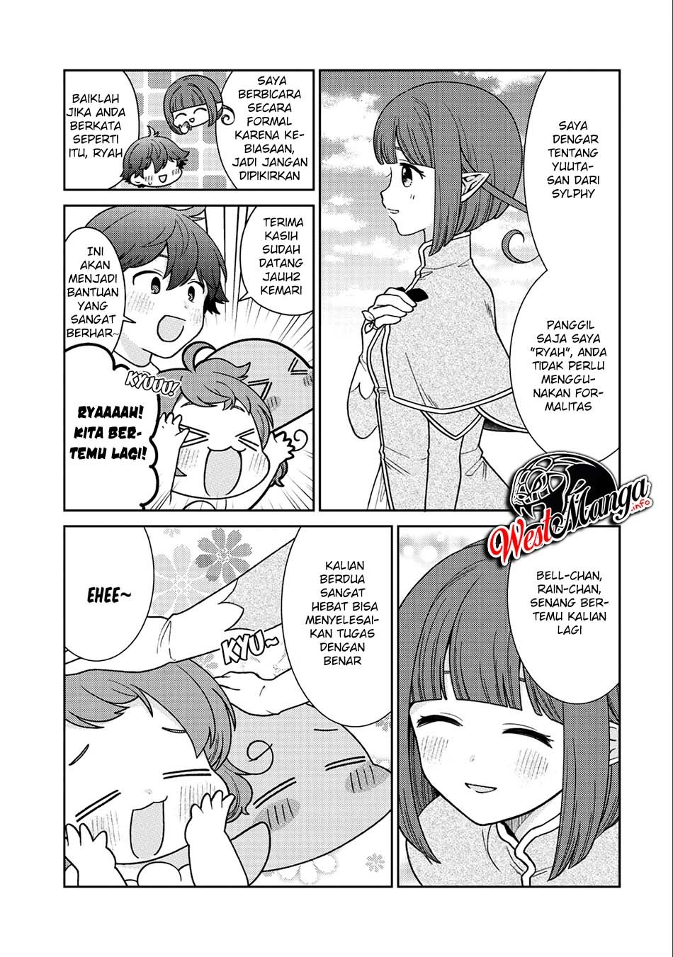 Seirei-tachi no Rakuen to Risou no Isekai Seikatsu Chapter 16 Gambar 13