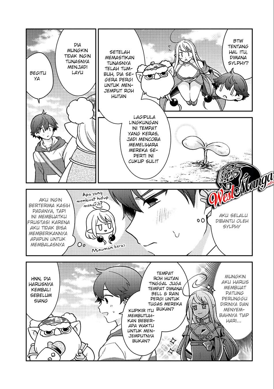 Seirei-tachi no Rakuen to Risou no Isekai Seikatsu Chapter 16 Gambar 9