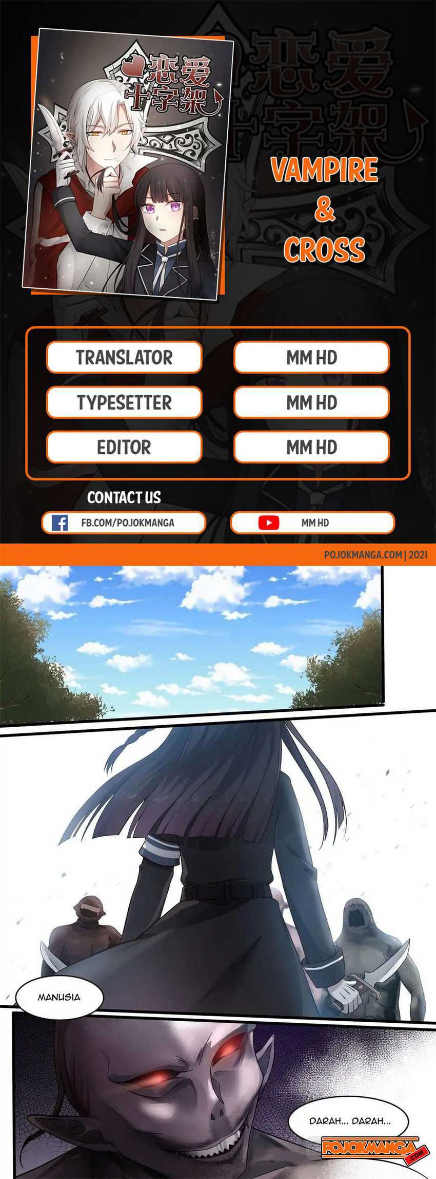 Baca Komik Vampire & Cross Chapter 01 Gambar 1