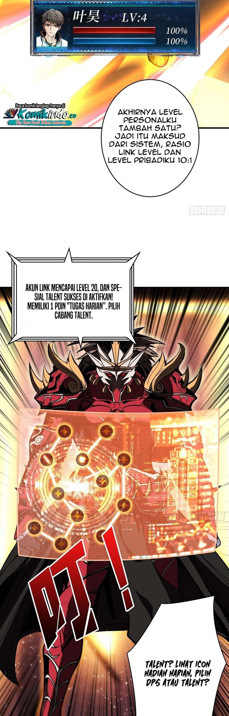King Account At The Start Chapter 21 Gambar 30
