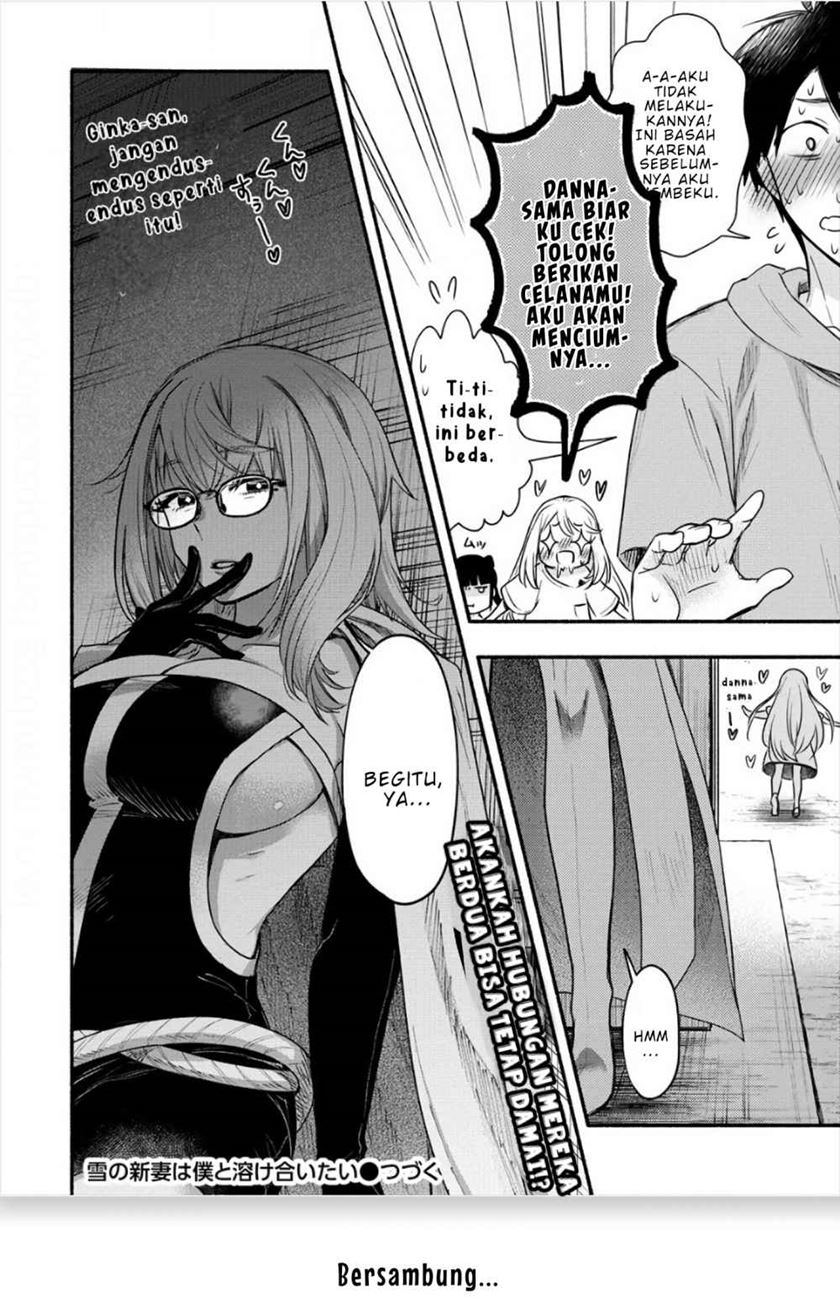 Yuki no Niiduma wa Boku to Tokeaitai Chapter 06.2 Gambar 22