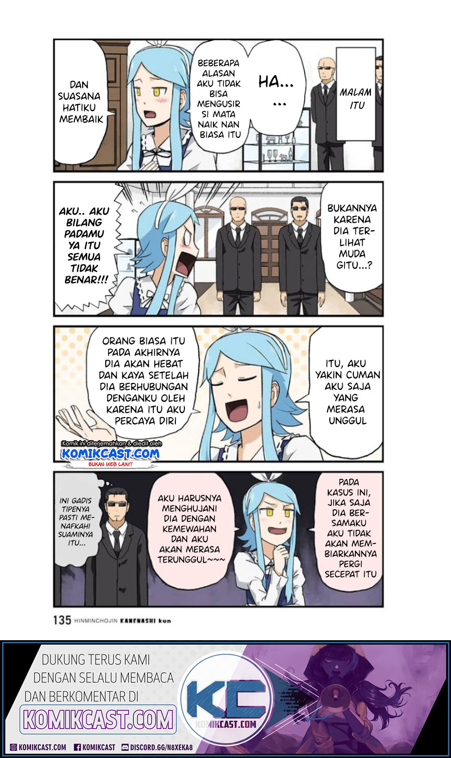 Hinmin Choujin Kanenashi-kun Chapter 24 Gambar 11