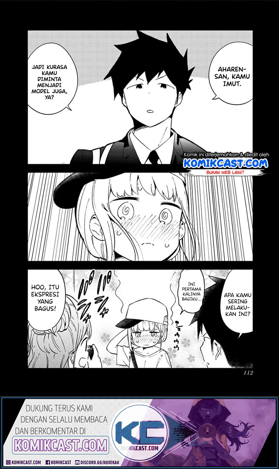 Aharen-san wa Hakarenai Chapter 74 Gambar 11