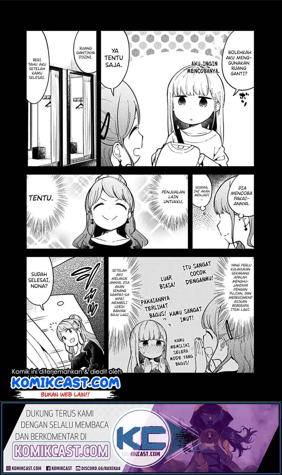 Aharen-san wa Hakarenai Chapter 74 Gambar 4