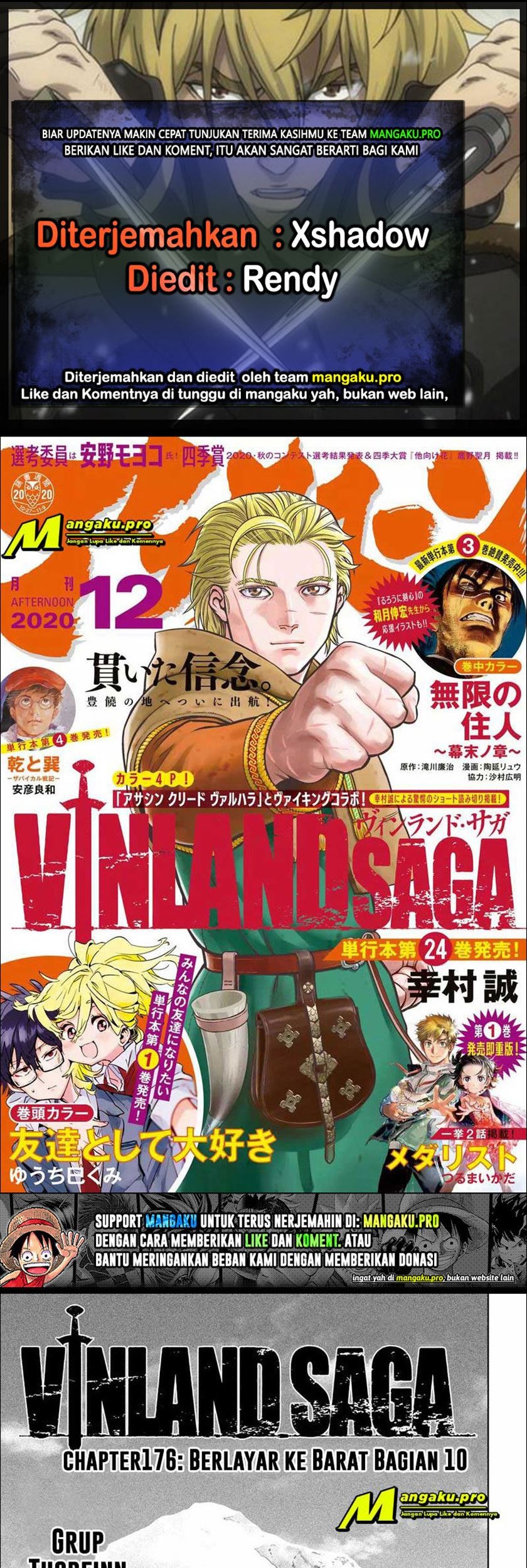 Baca Komik Vinland Saga Chapter 176 Gambar 1