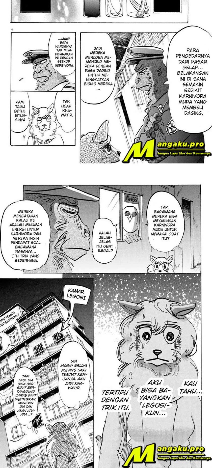 Beastars Chapter 113 Gambar 3