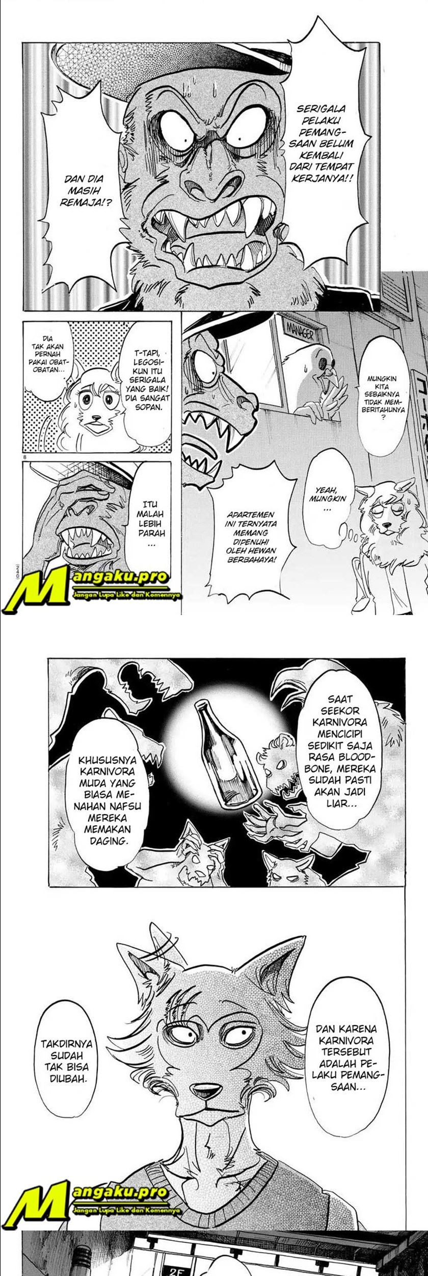 Beastars Chapter 113 Gambar 5