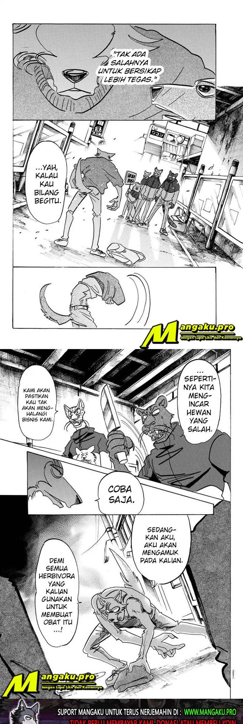 Beastars Chapter 113 Gambar 10