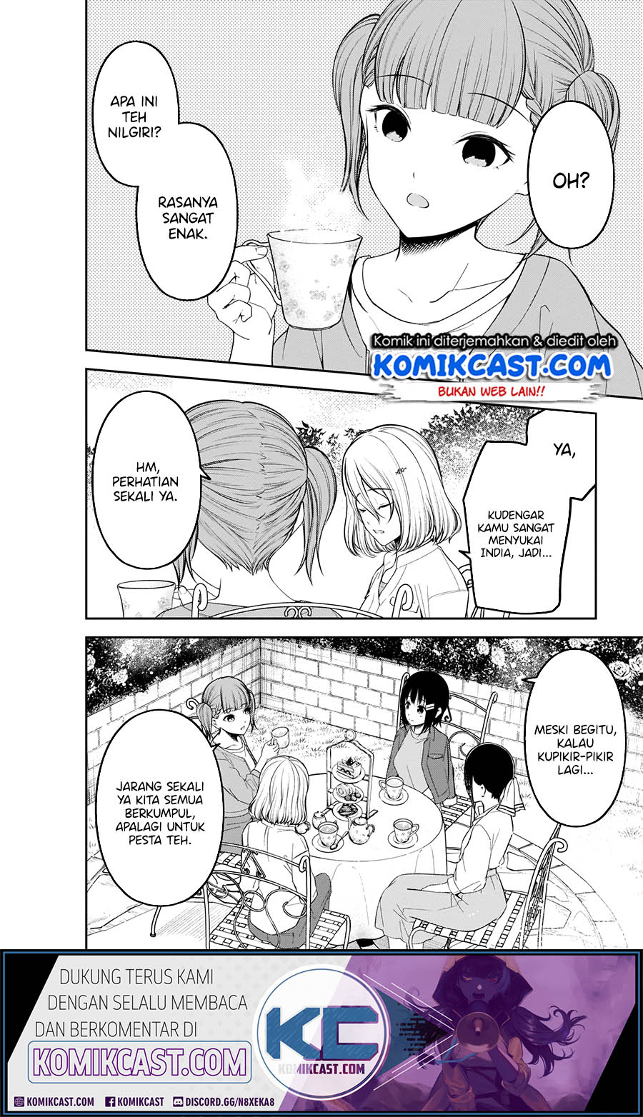 Baca Kaguya-sama wa Kokurasetai – Tensai-tachi no Renai Zunousen Chapter 216 Gambar 2