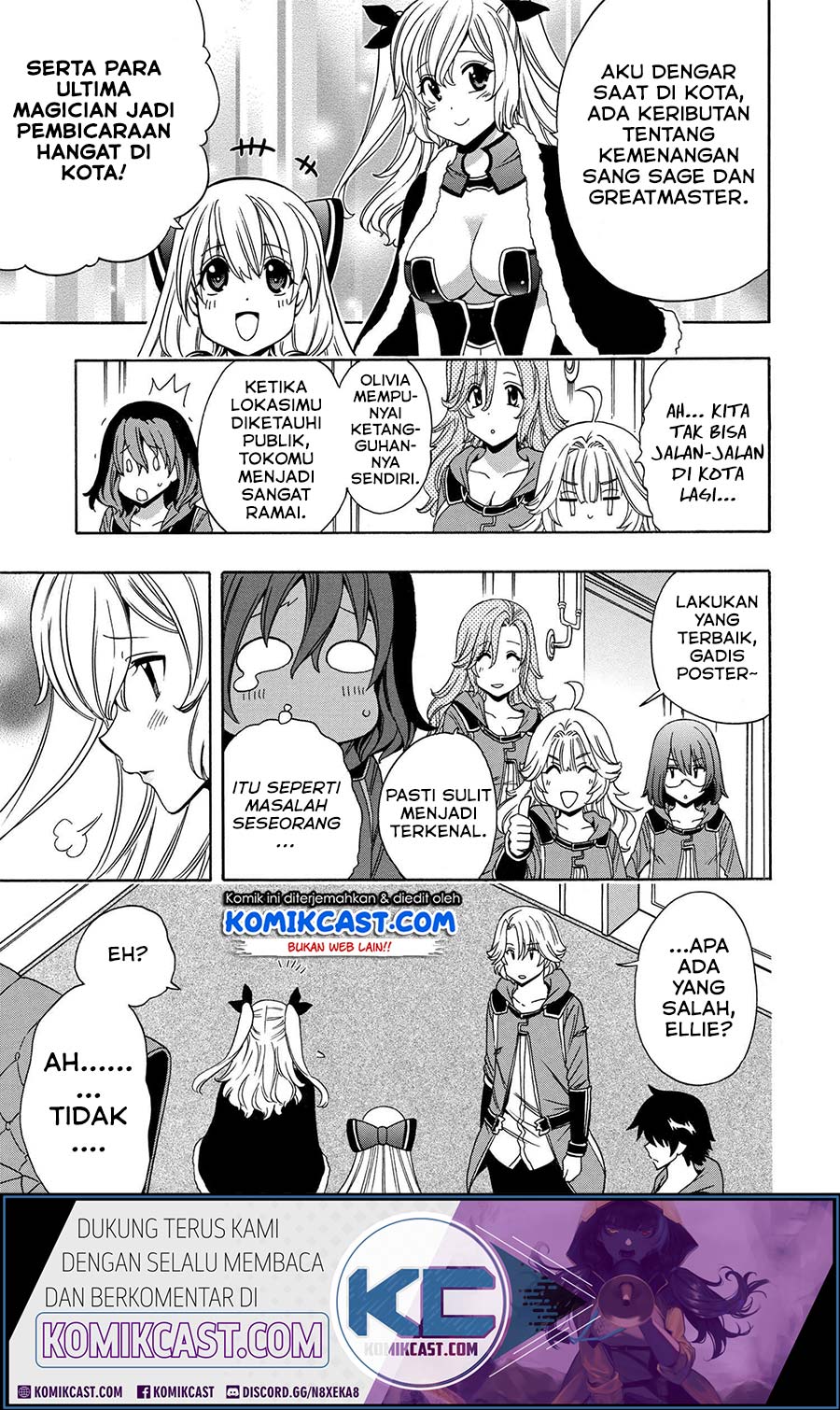 Kenja no Mago Chapter 52 Gambar 7