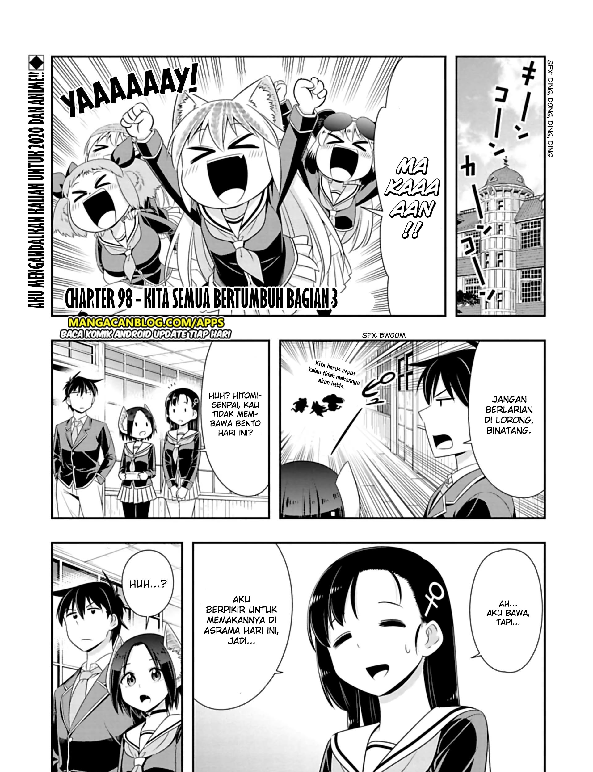 Baca Komik Murenase! Shiiton Gakuen Chapter 98 Gambar 1