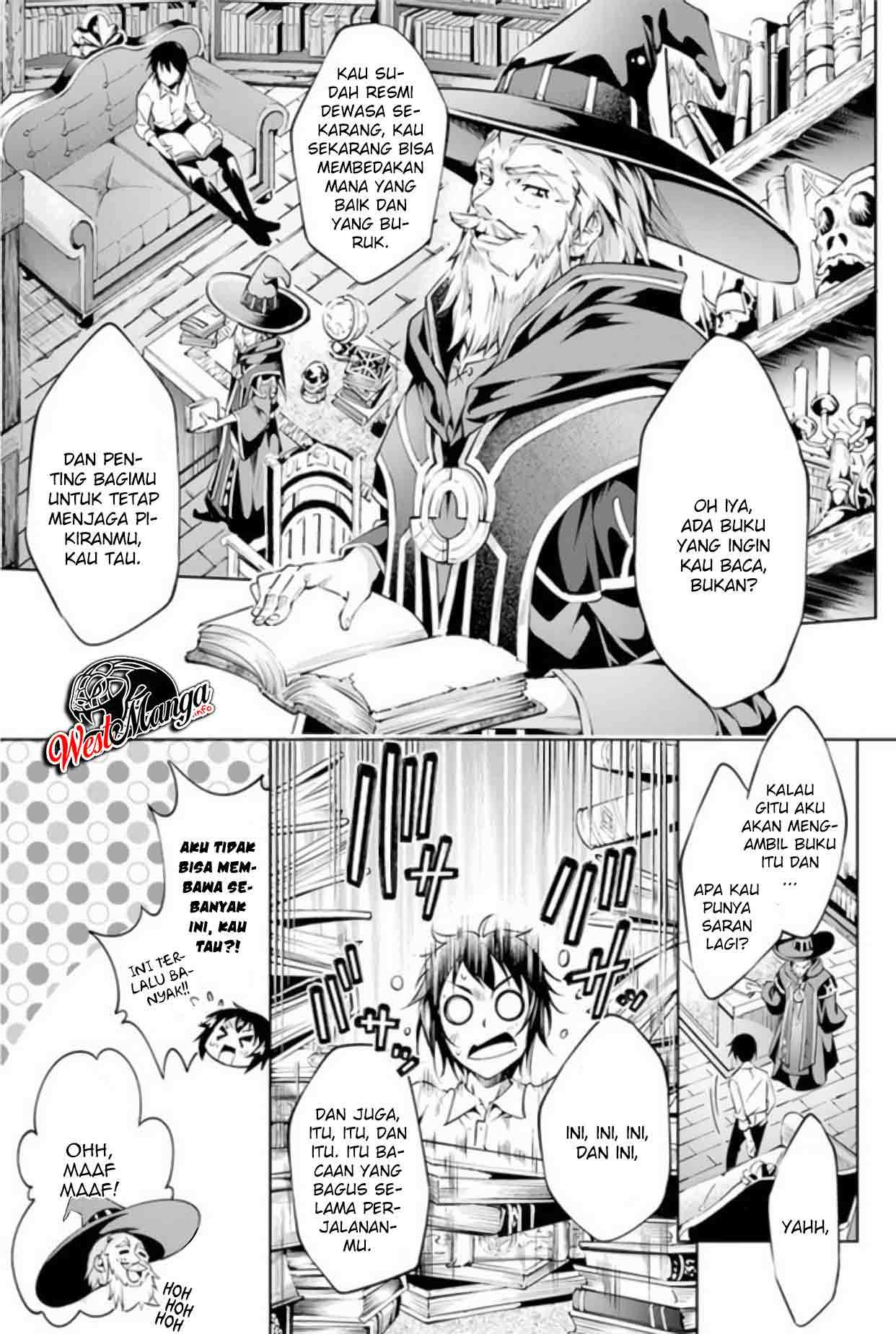 Kamigami ni Sodaterare Shimo no, Saikyou to Naru Chapter 08 Gambar 17