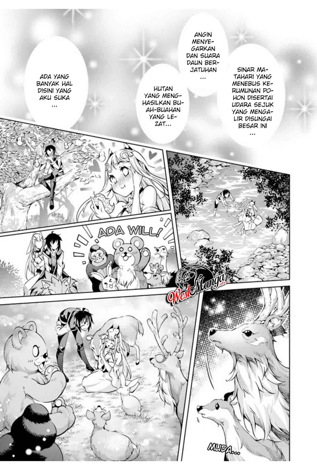 Kamigami ni Sodaterare Shimo no, Saikyou to Naru Chapter 08 Gambar 23