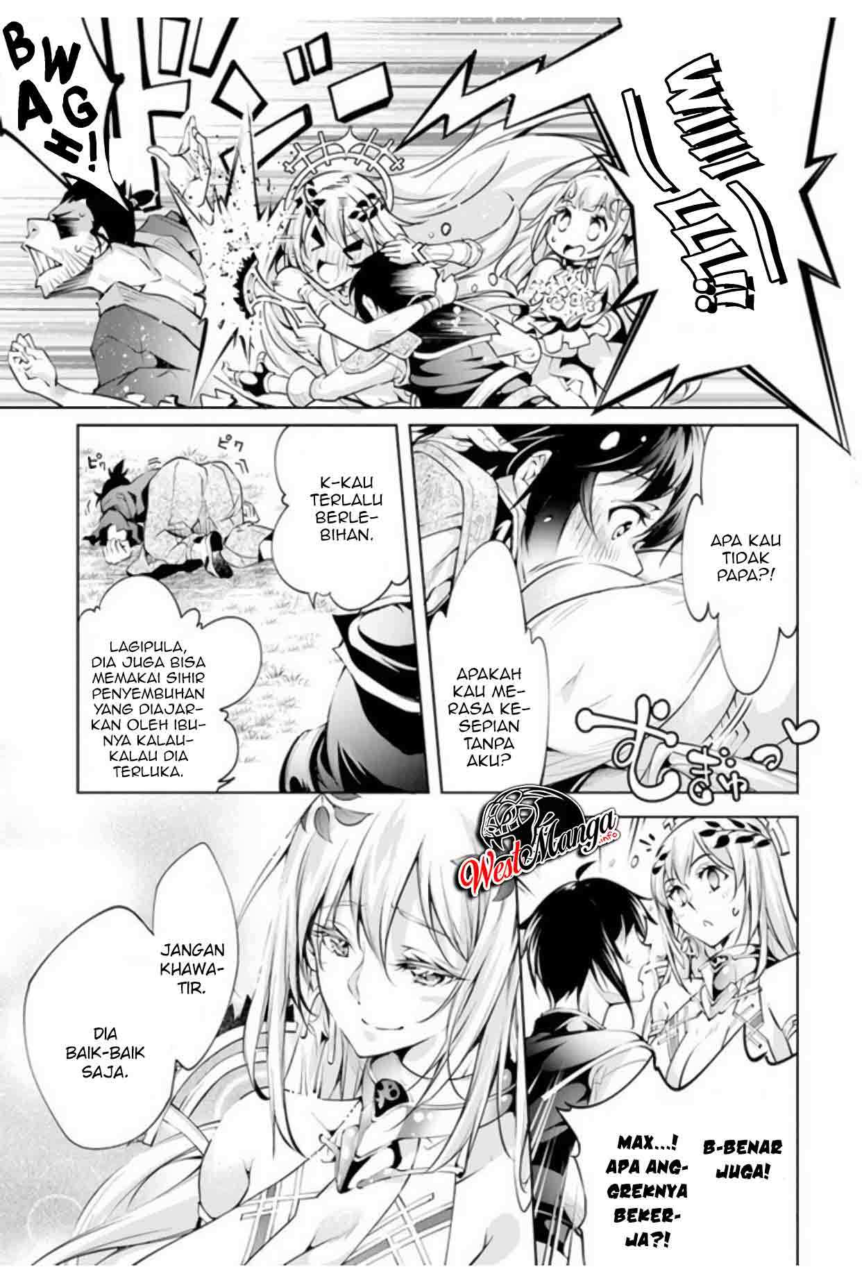 Kamigami ni Sodaterare Shimo no, Saikyou to Naru Chapter 08 Gambar 8