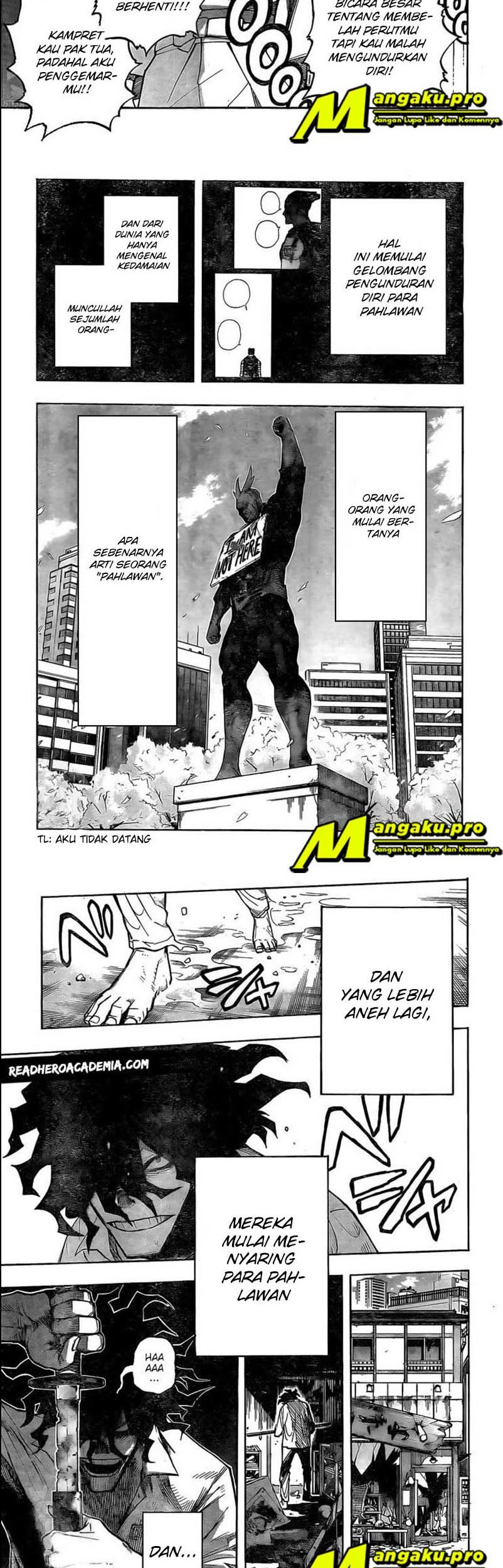 Boku no Hero Academia Chapter 300 Gambar 5