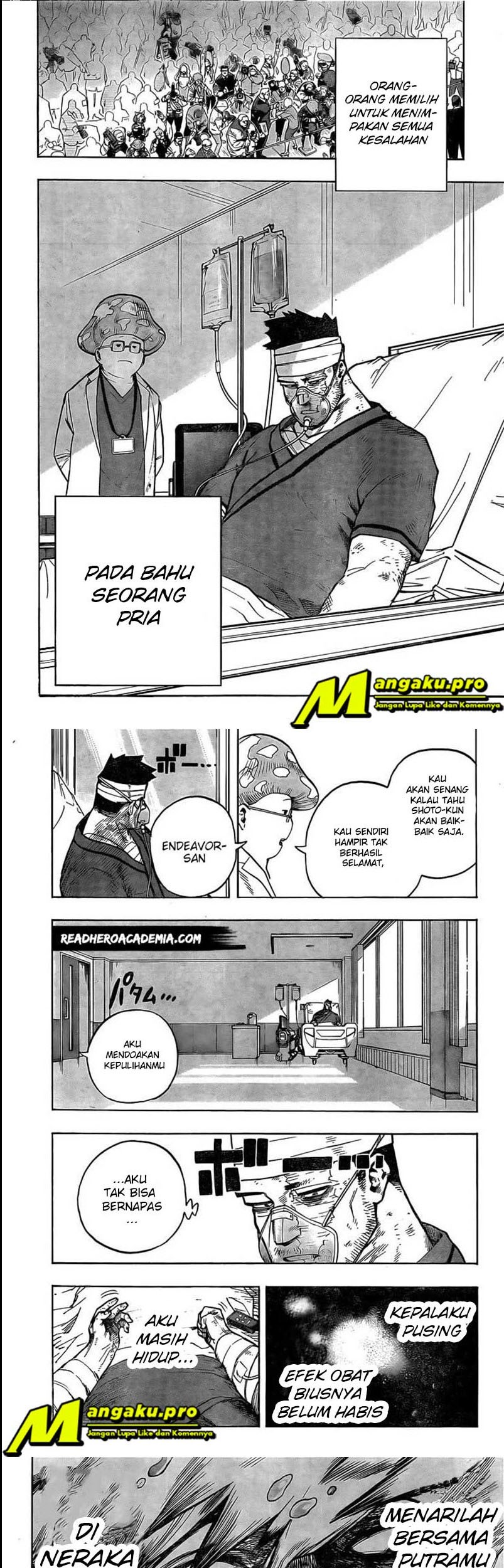 Boku no Hero Academia Chapter 300 Gambar 7