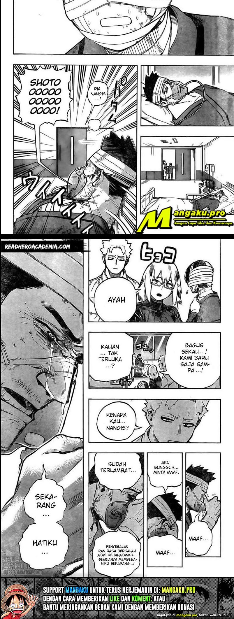Boku no Hero Academia Chapter 300 Gambar 9