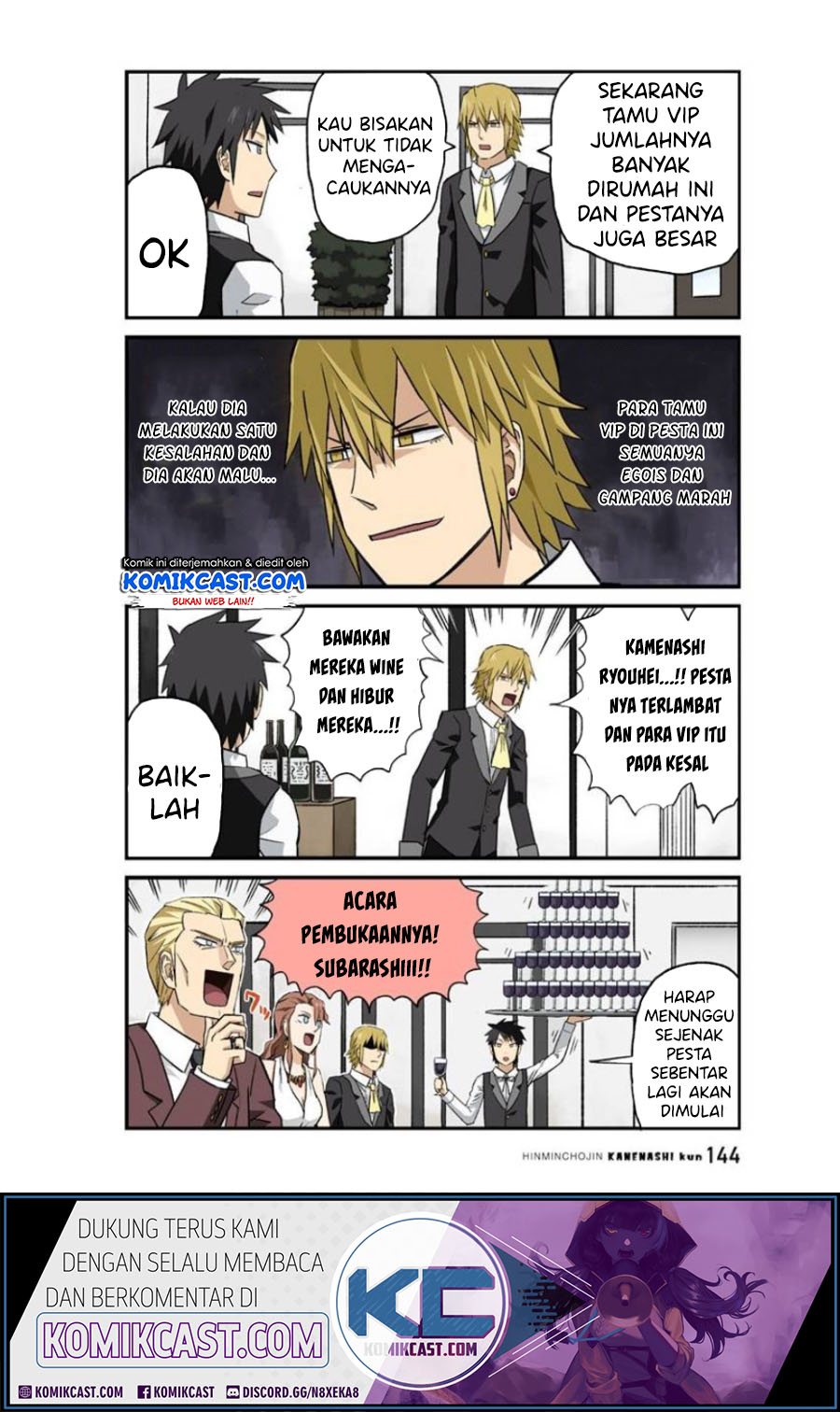 Hinmin Choujin Kanenashi-kun Chapter 25 Gambar 10