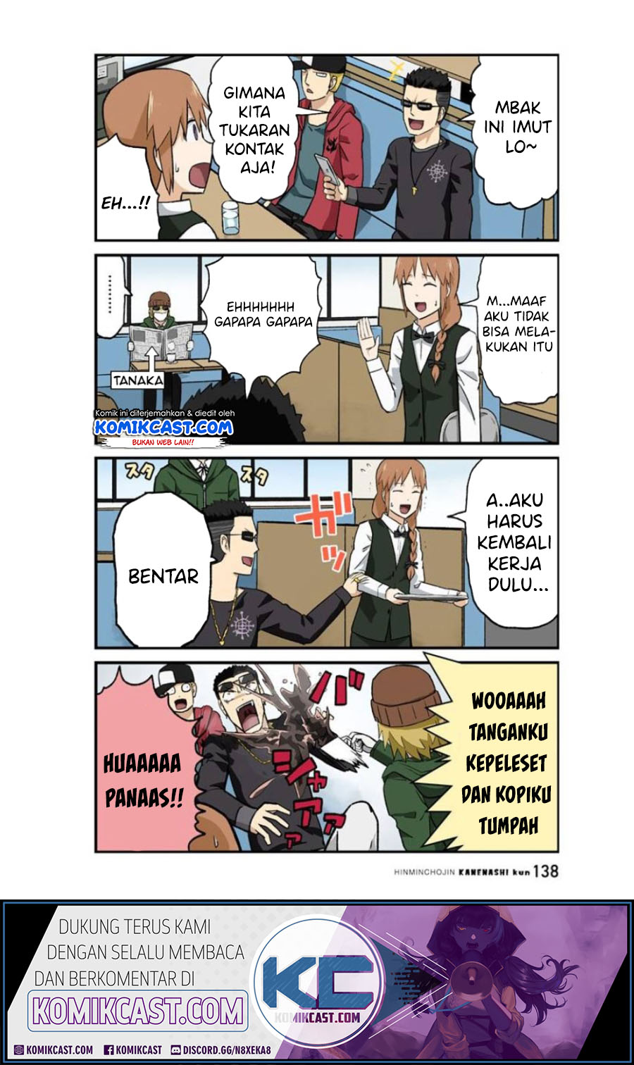 Hinmin Choujin Kanenashi-kun Chapter 25 Gambar 4