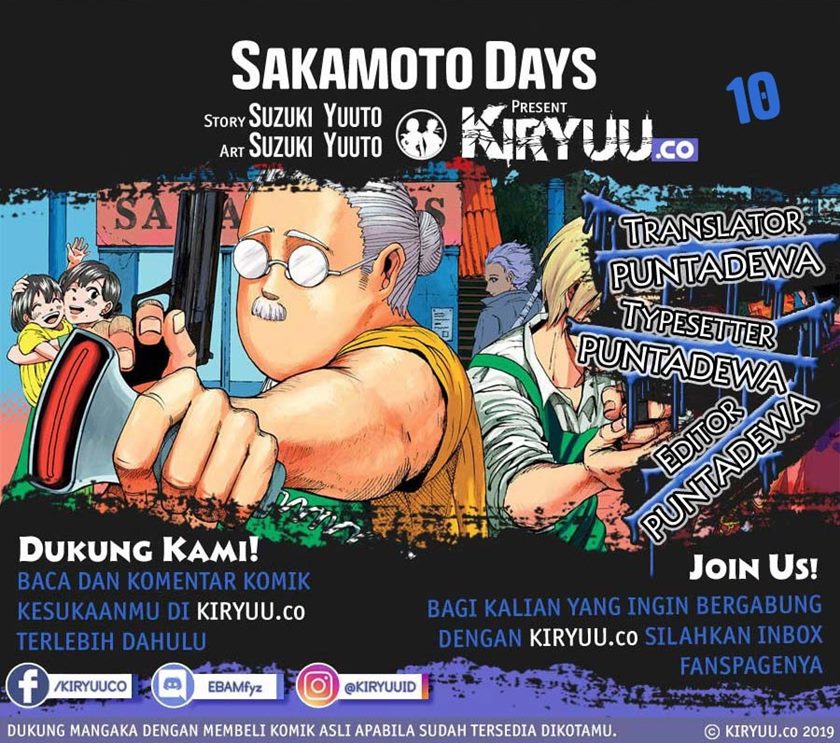 Baca Komik Sakamoto Days Chapter 10 Gambar 1