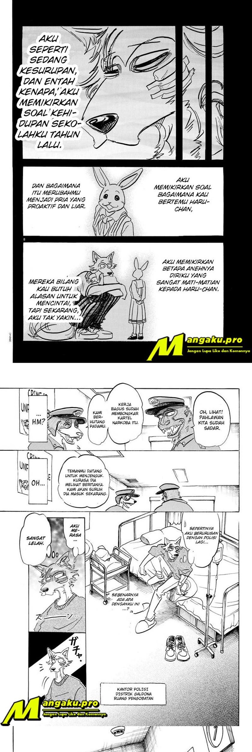 Beastars Chapter 114 Gambar 5