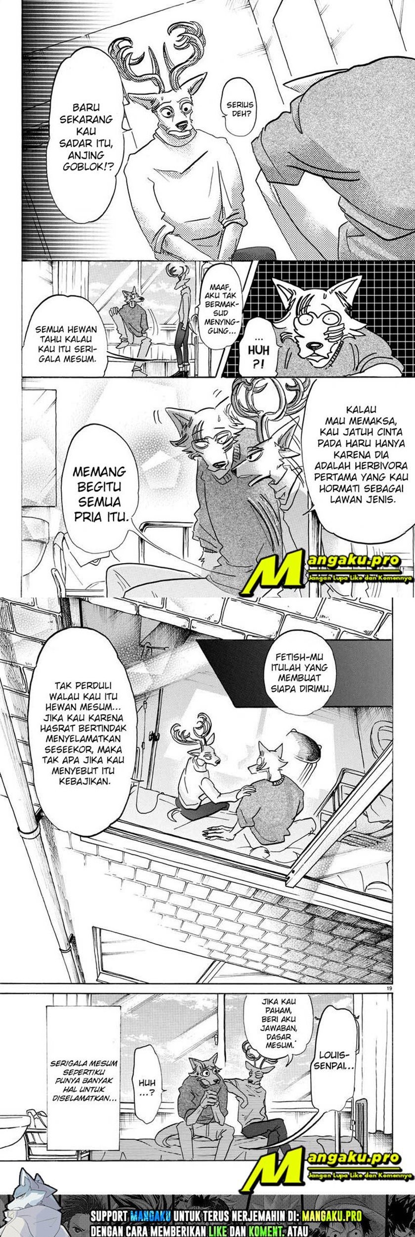 Beastars Chapter 114 Gambar 11