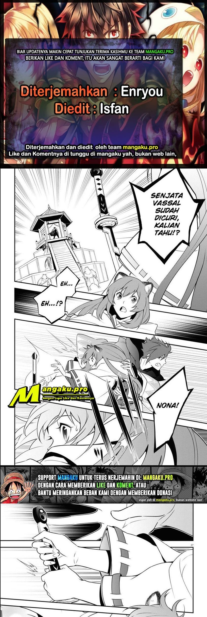 Baca Komik Tate no Yuusha no Nariagari Chapter 74.2 Gambar 1