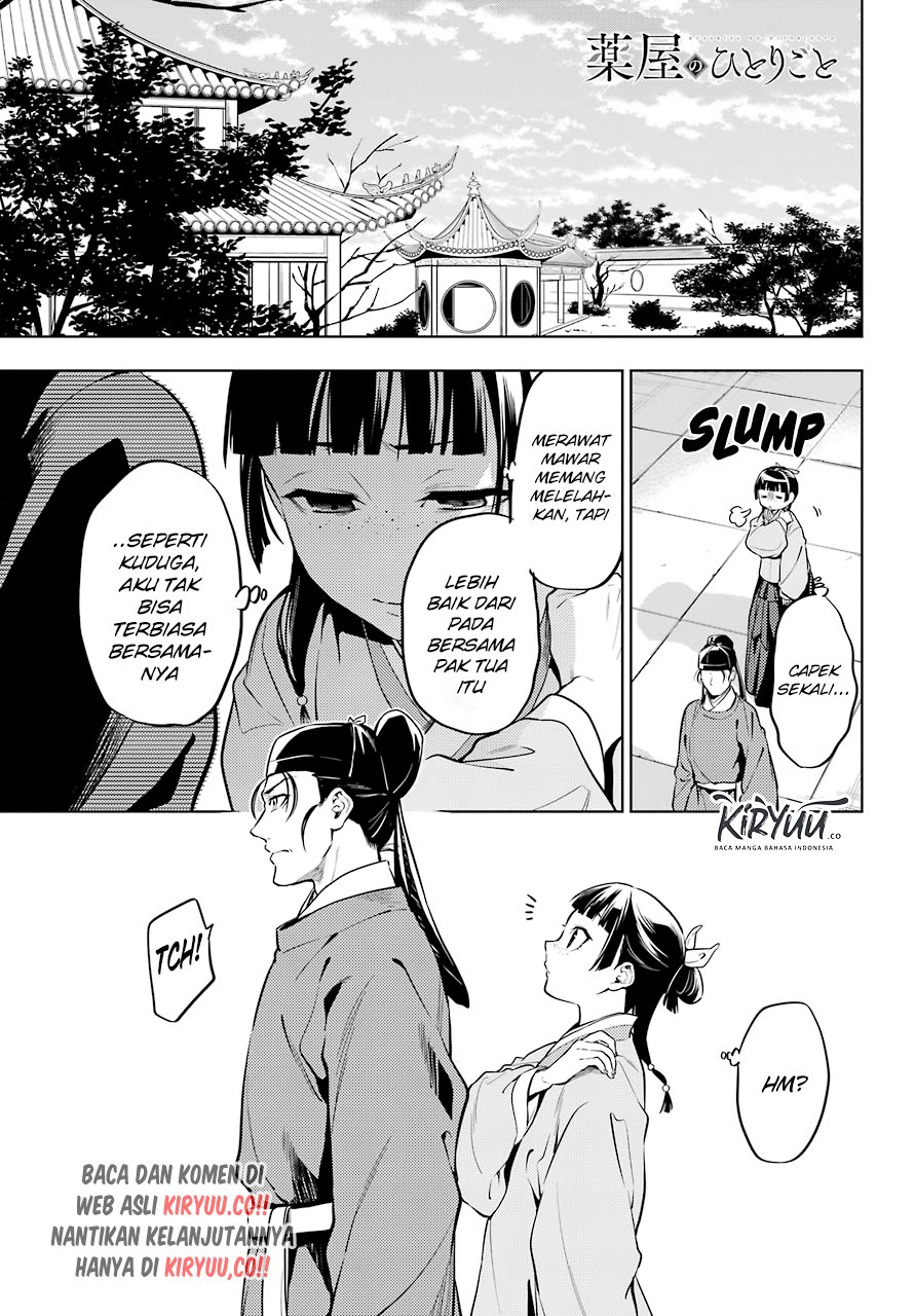 Baca Kusuriya no Hitorigoto Chapter 39 Gambar 2