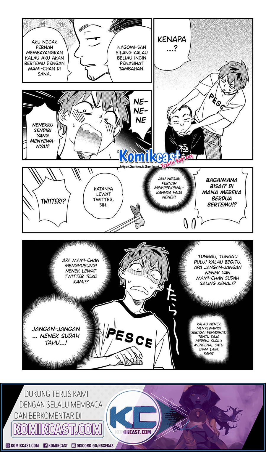 Kanojo Okarishimasu Chapter 175 Gambar 8