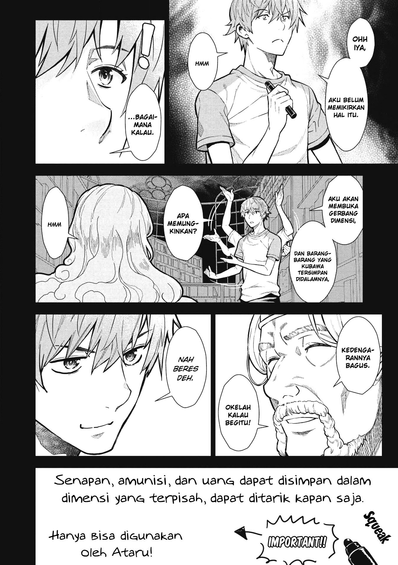 Magan to Dangan o Tsukatte Isekai o Buchinuku! Chapter 05 Gambar 3