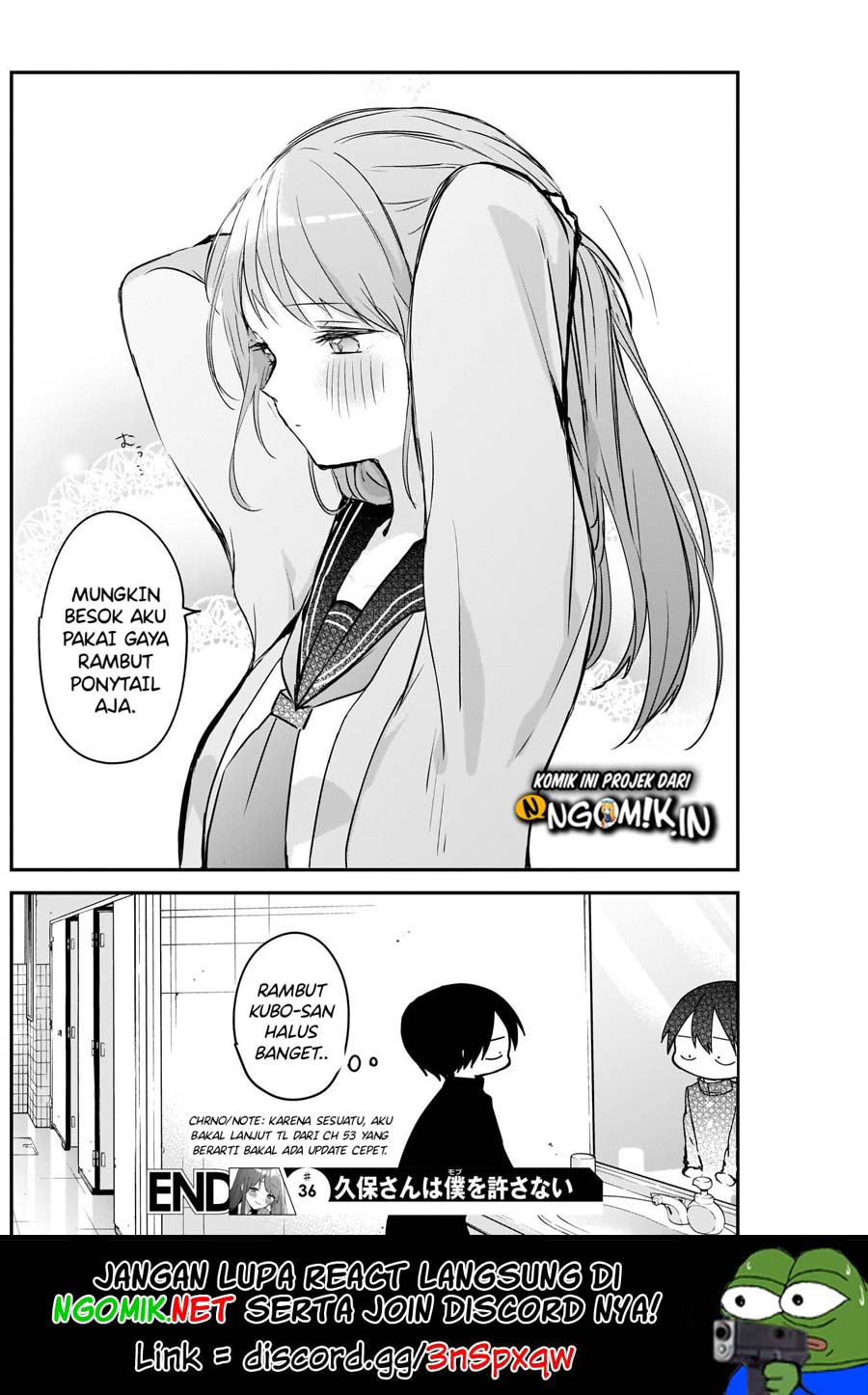 Kubo-san wa Boku (Mobu) wo Yurusanai Chapter 36 Gambar 13