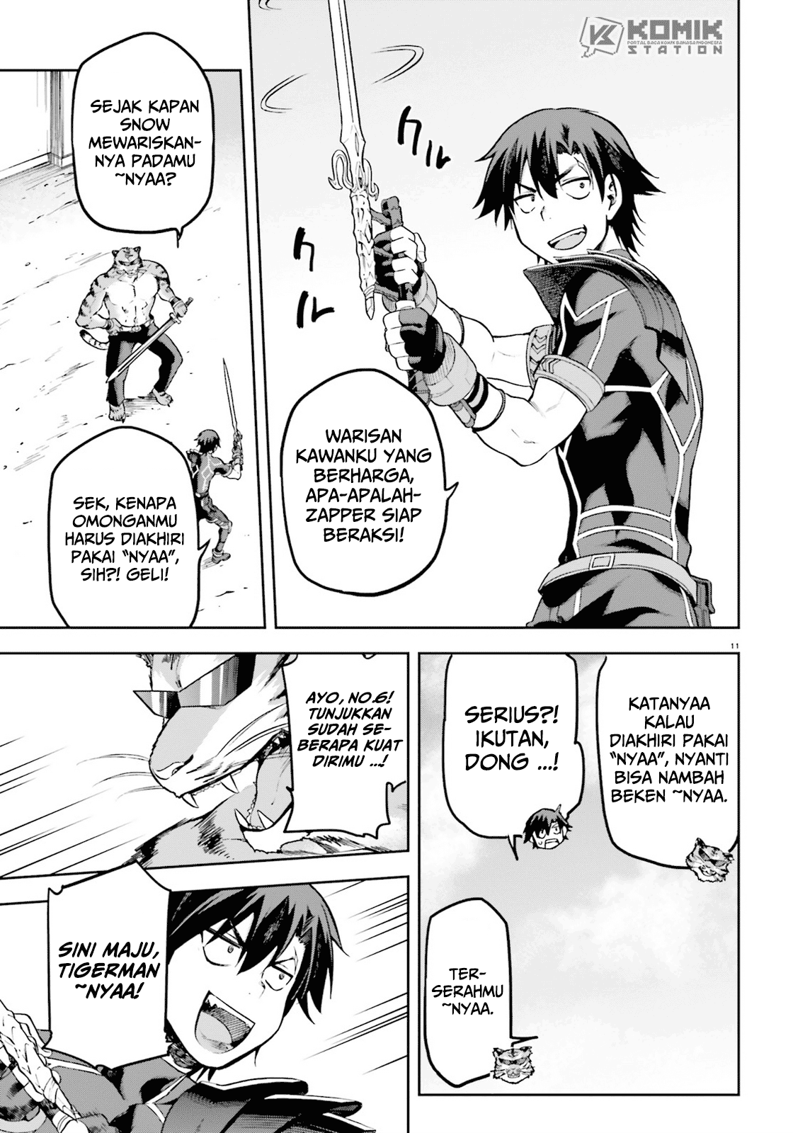 Sentouin, Hakenshimasu! Chapter 17 Gambar 11