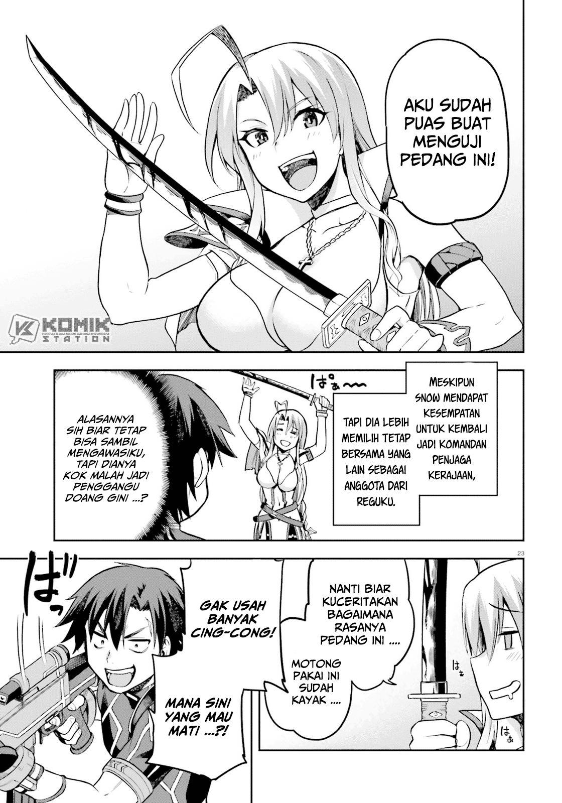 Sentouin, Hakenshimasu! Chapter 17 Gambar 23