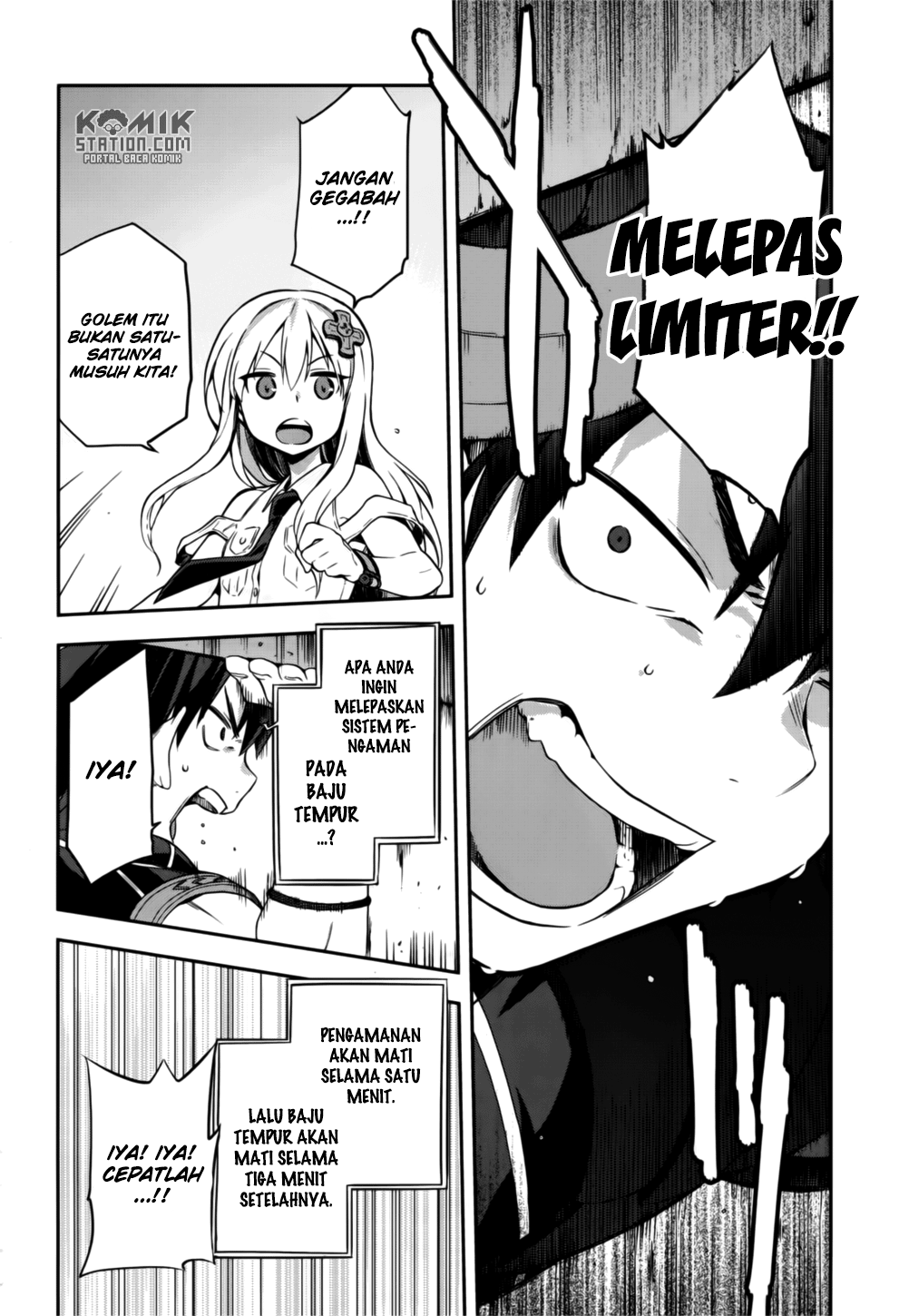 Sentouin, Hakenshimasu! Chapter 08 Gambar 30