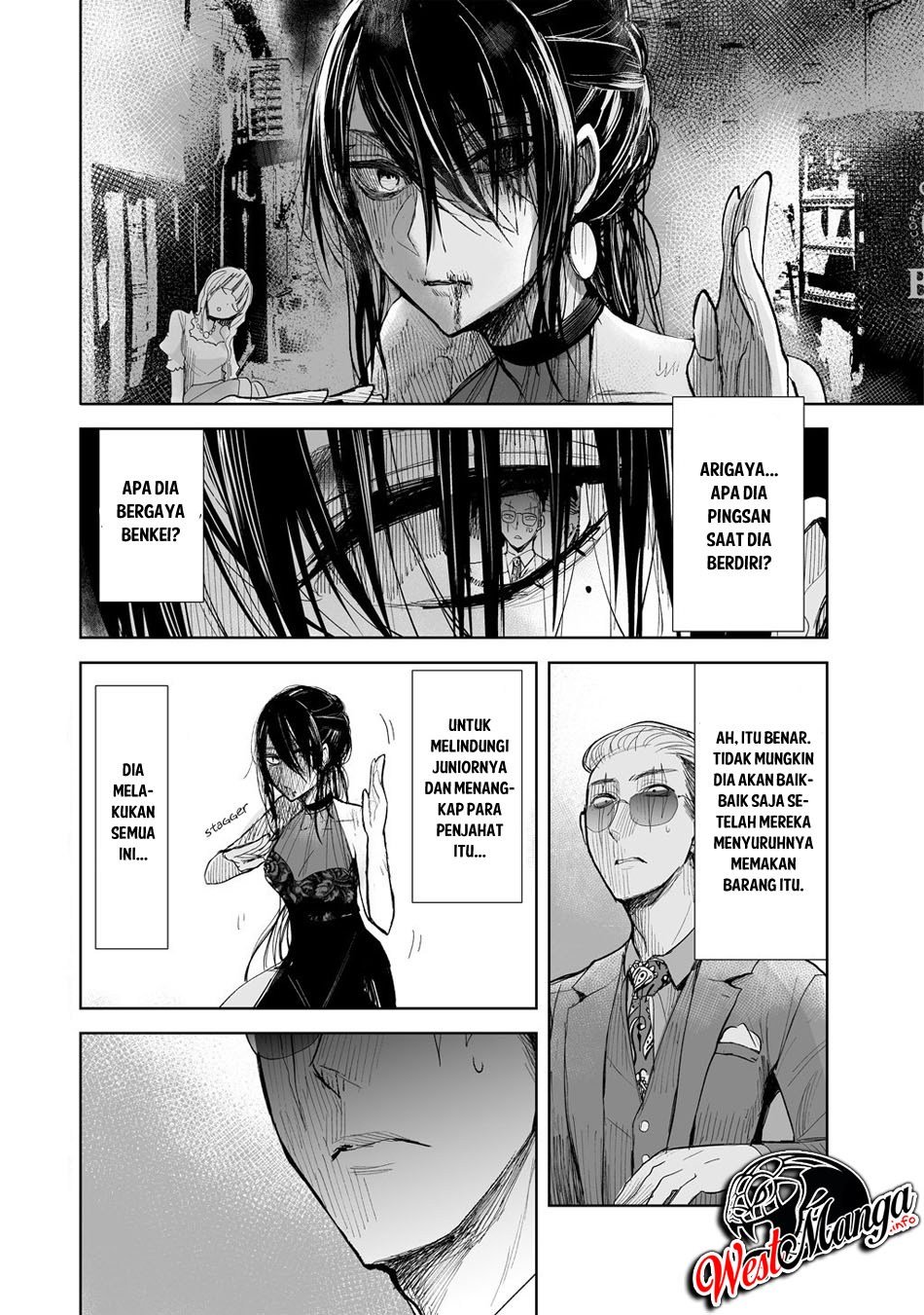 Yakuza to Metsuki no Warui Onna Keiji no Hanashi Chapter 05.1 Gambar 6