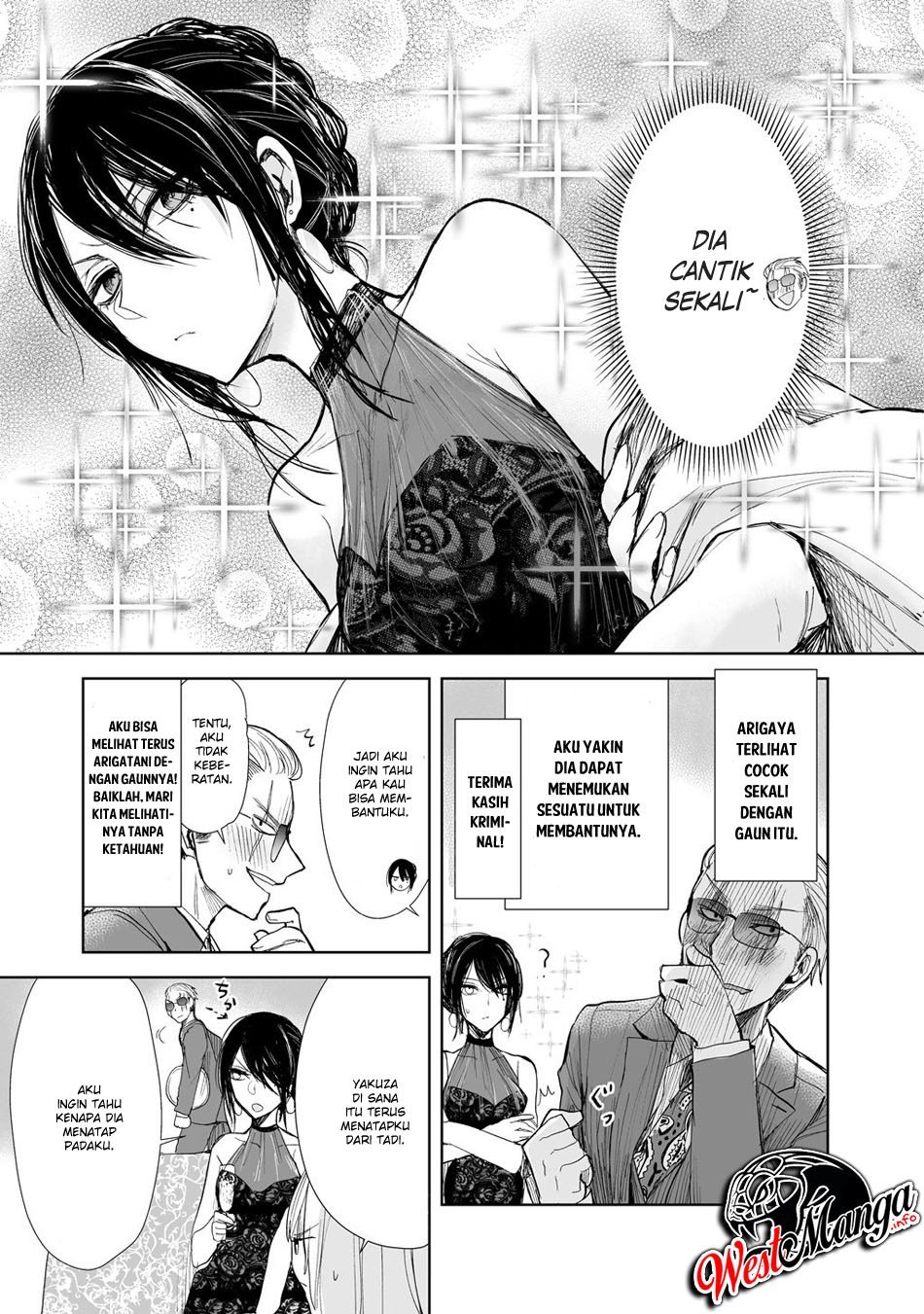 Yakuza to Metsuki no Warui Onna Keiji no Hanashi Chapter 03 Gambar 6