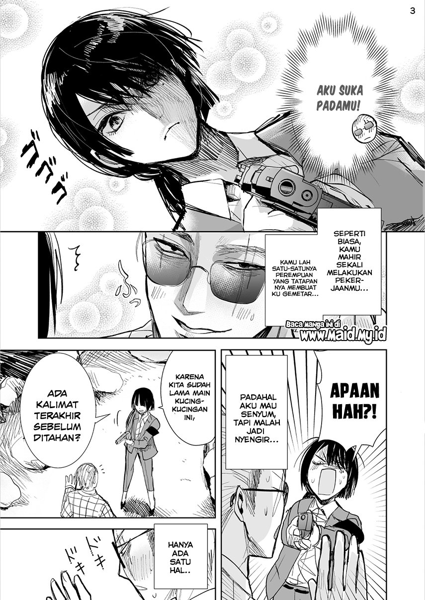 Yakuza to Metsuki no Warui Onna Keiji no Hanashi Chapter 1 Gambar 7