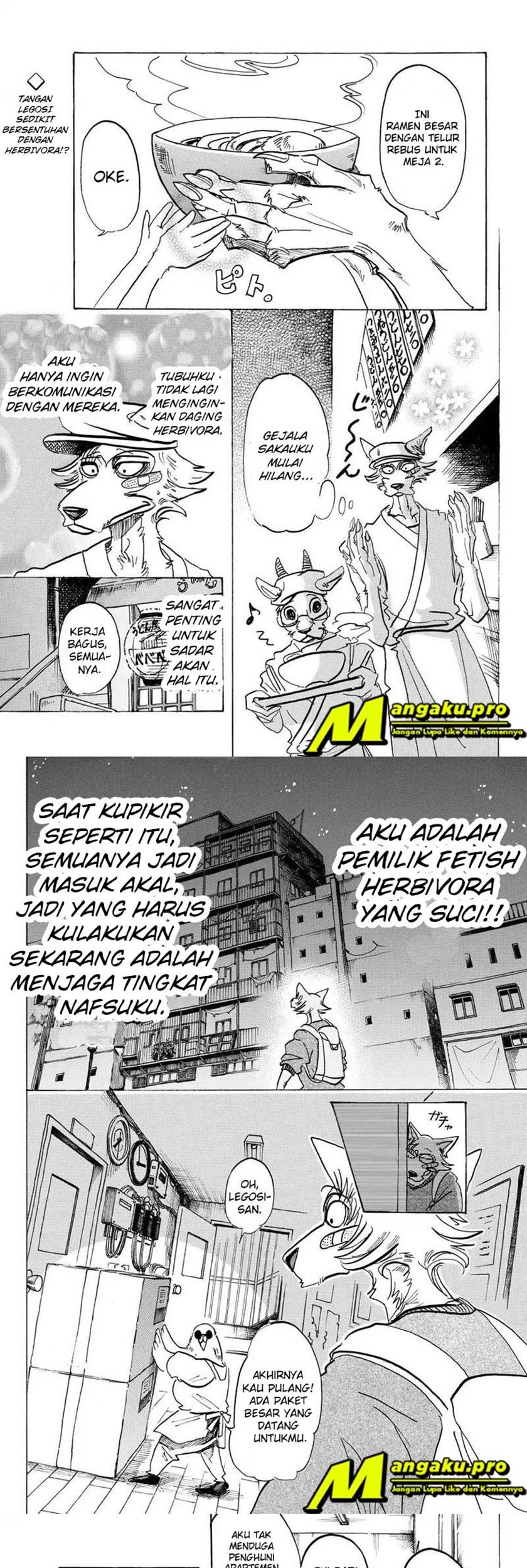 Beastars Chapter 115 Gambar 3