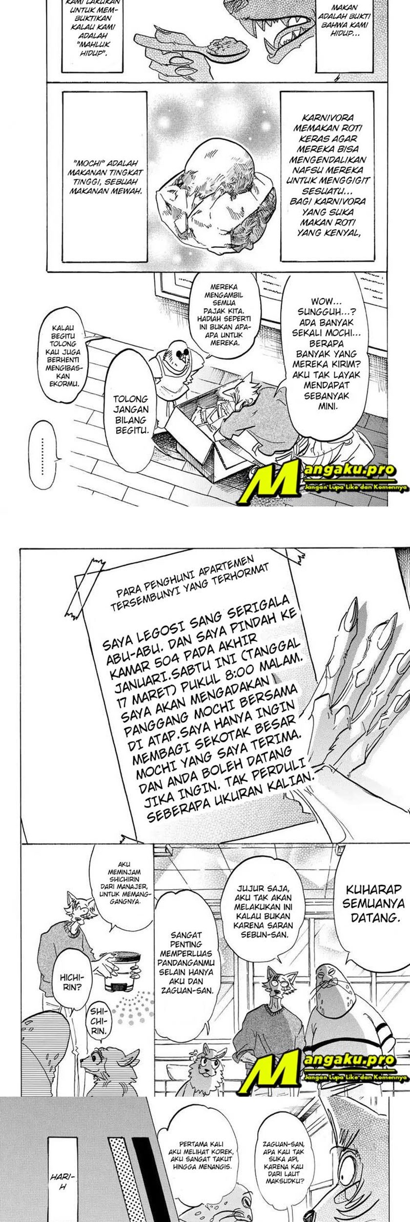 Beastars Chapter 115 Gambar 5