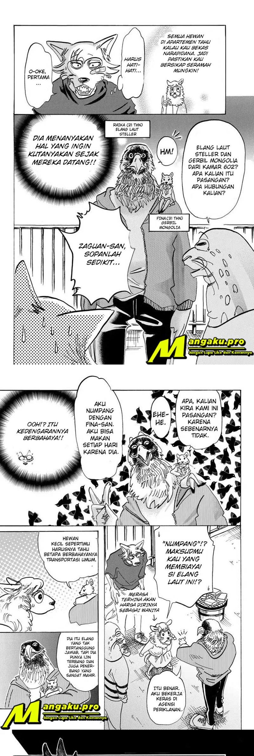 Beastars Chapter 115 Gambar 8