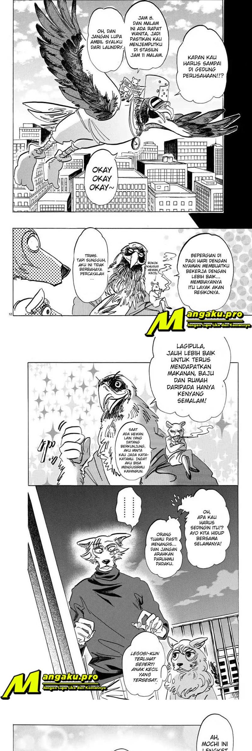 Beastars Chapter 115 Gambar 9
