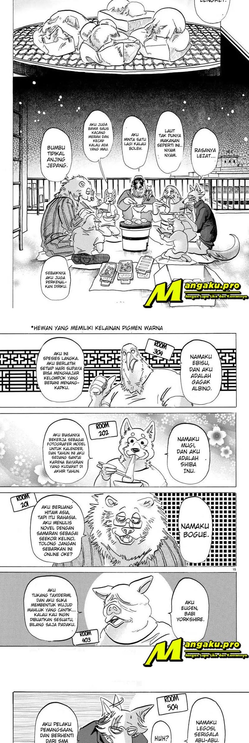 Beastars Chapter 115 Gambar 10