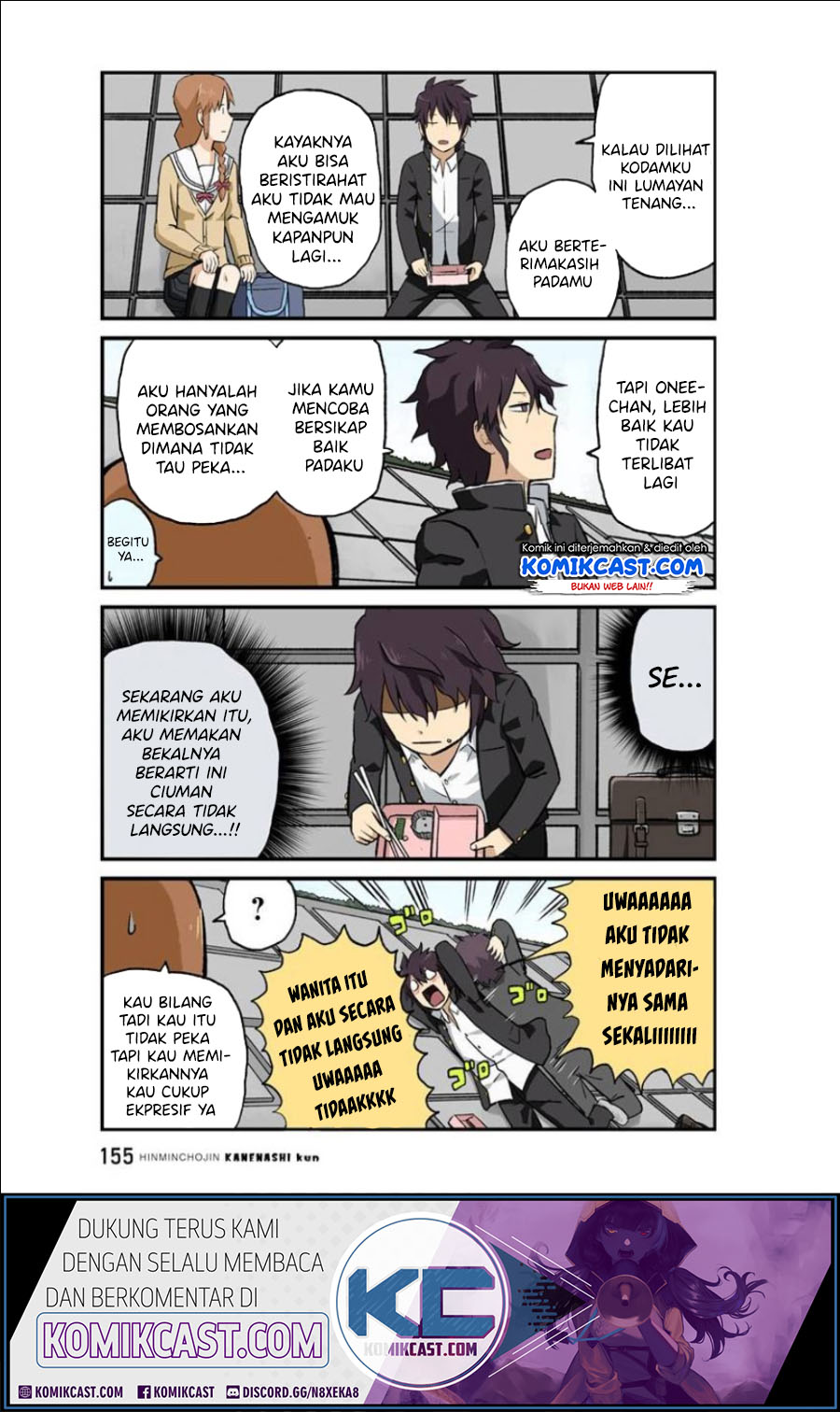 Hinmin Choujin Kanenashi-kun Chapter 26 Gambar 10