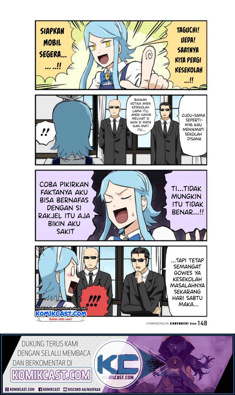 Hinmin Choujin Kanenashi-kun Chapter 26 Gambar 3